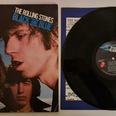 Rolling Stones - Black And Blue Lp Vinyl Selges