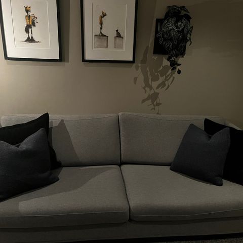 Halvor Bakke sofa + loungestoler