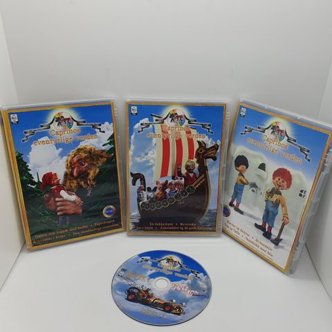 Caprinos eventyrlige verden 1-4. Dvd