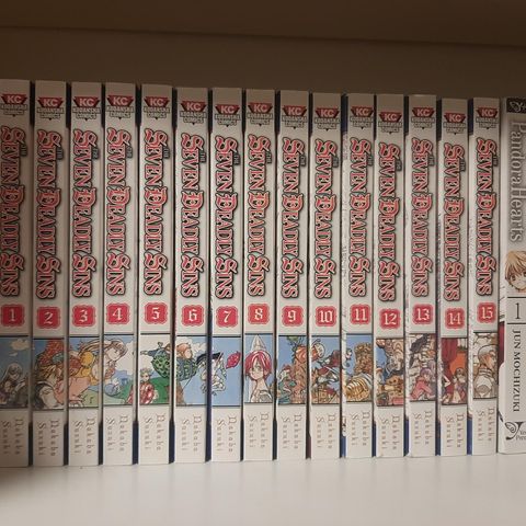 Seven deadly sins/Nanatsu no taizai manga volume 1-15
