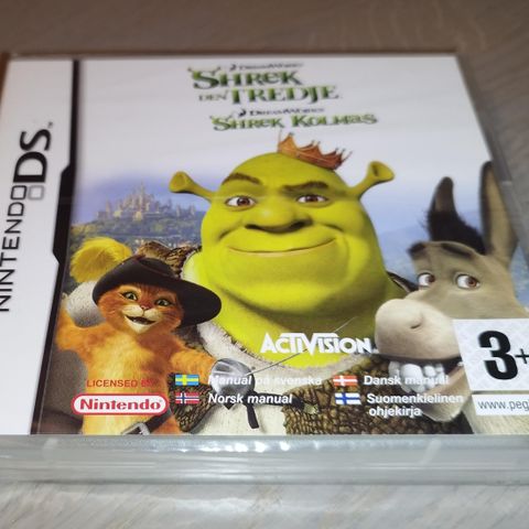 Shrek Den Tredje DS - nytt