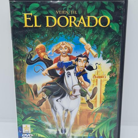 Veien til El Dorado. Dvd