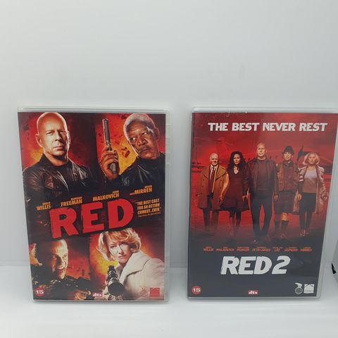 Red 1 og 2. Dvd