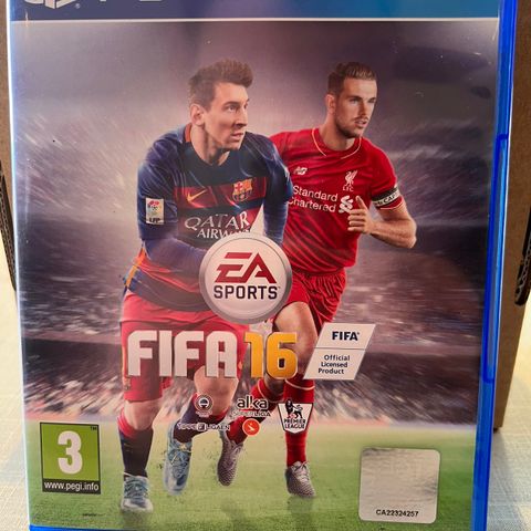 FIFA 16 PS4