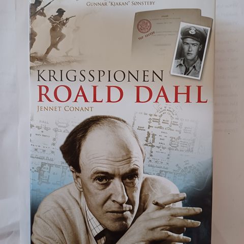 Krigsspionen Roald Dahl.  Biografi av Jennet Conant