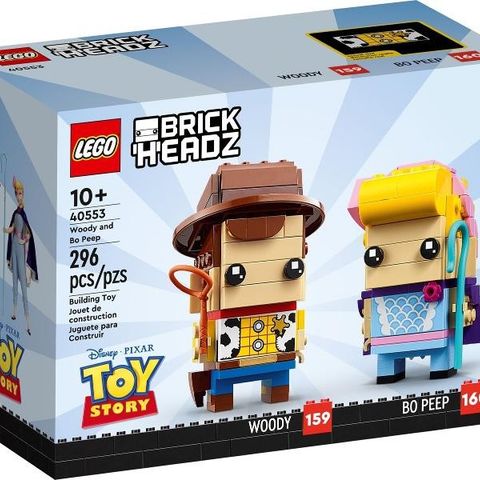 Ny Lego Brickheadz 40553 - uåpnet
