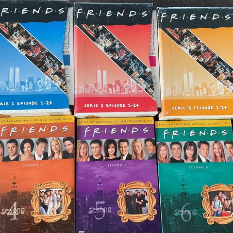 Friends DVD - Sesong 1-6