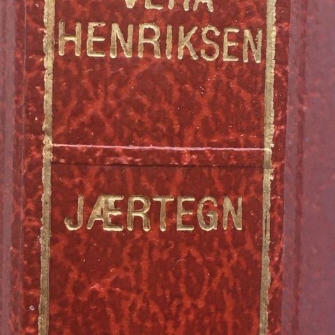 Vera Henriksen: "Jærtegn"