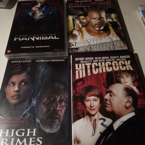 Hannibal- Hitchcock- High Crimes- Half Past Dead 2 - Hide and Seek
