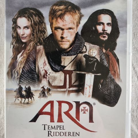 Arn Tempelridderen DVD ripefri med norsk tekst