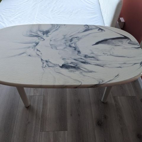 Sofa bord marmor design selges