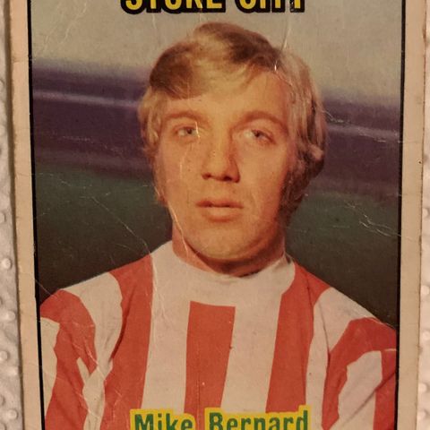 Fotballkort Mike Bernad Bud ønskes