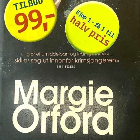 Margie Orford: "Pappas jente"