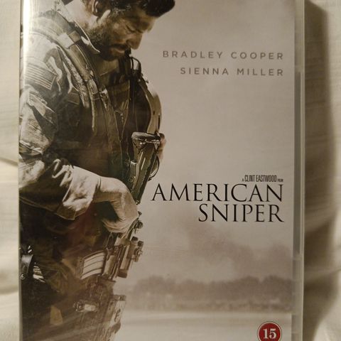 Skrotfot: American Sniper (Clint Eastwood) Ny/forseglet