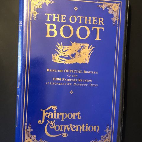 Box-set MC/Kassett x 2 FAIRPORT CONVENTION The Other Boot 1986 Cropredy