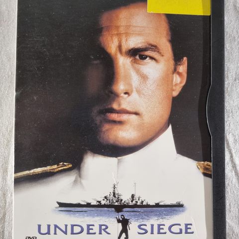 Steven Seagal Under Siege DVD ripefri norsk tekst