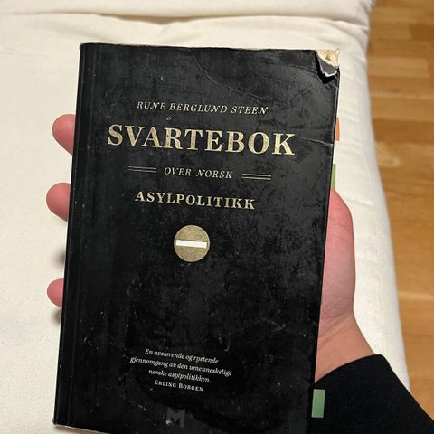 Rune Berglund Steen - Svartebok over norsk asylpolitikk