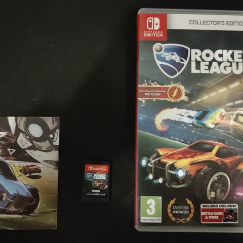 Rocket League collectors edition med print (sjelden)