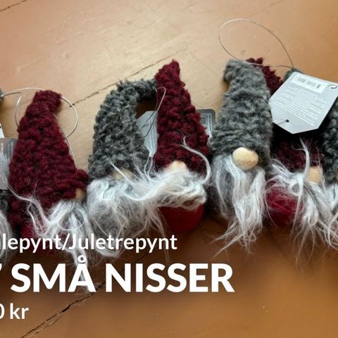 7 små nisser (19 cm)