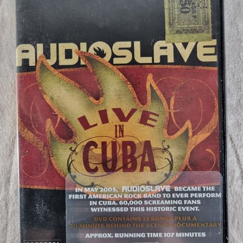 Audioslave Live in Cuba DVD ripefri