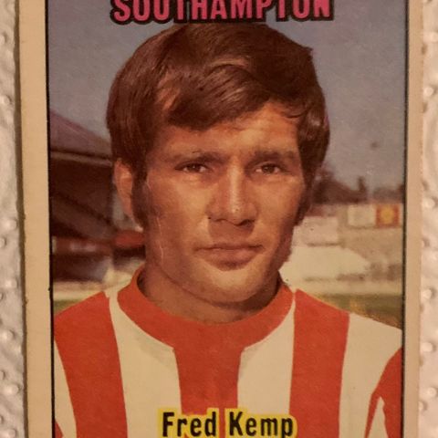 Fotballkort Fred Kemp Bud ønskes