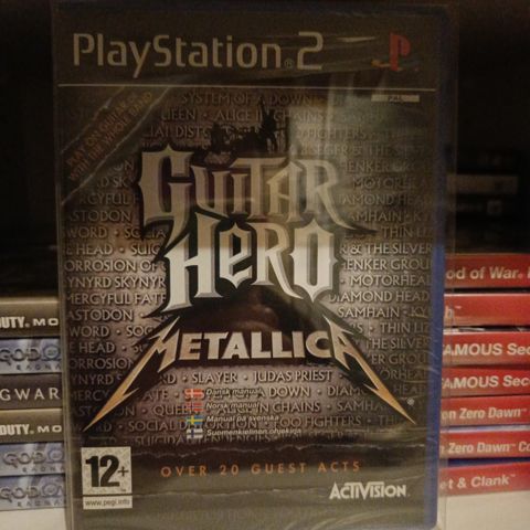 Skrotfot: Guitar Hero Metallica Ny/forseglet