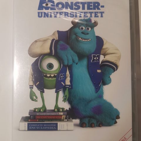 Monsteruniversitetet (DVD, i plast, norsk tale)