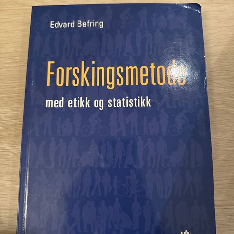 Forskingsmetode med etikk og statistikk