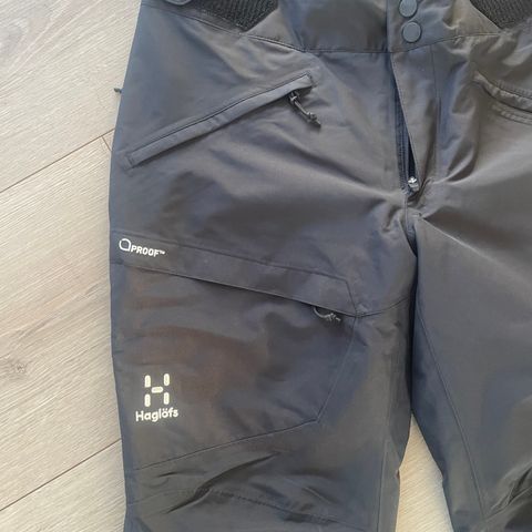 alpinbukse «lumi form» pant, svart