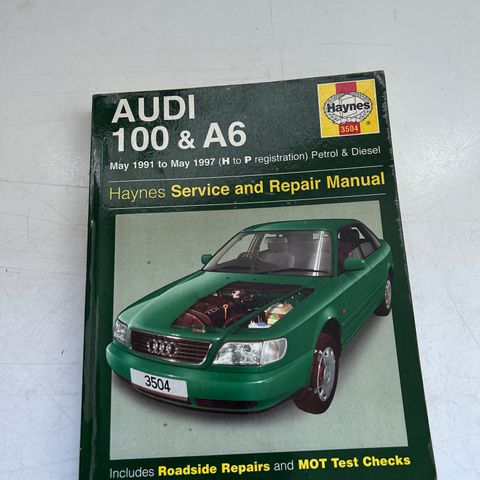 Audi 100 & A6 Haynes bok