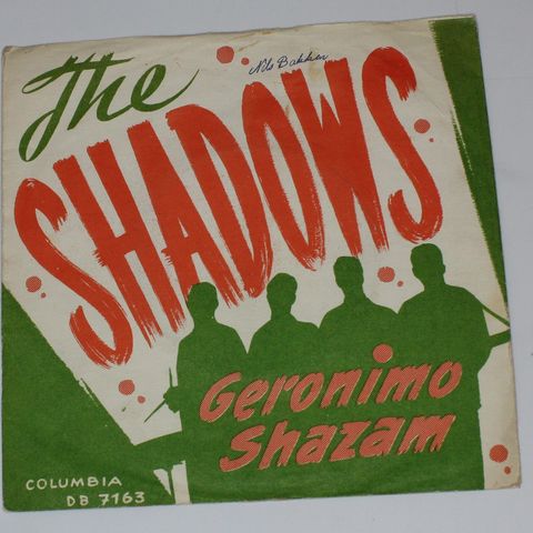 The Shadows - Geronimo, singel