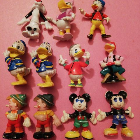 Samleobjekt, Disney figurer, vintage