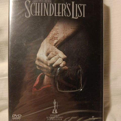 Skrotfot: Schindler's List Ny/forseglet