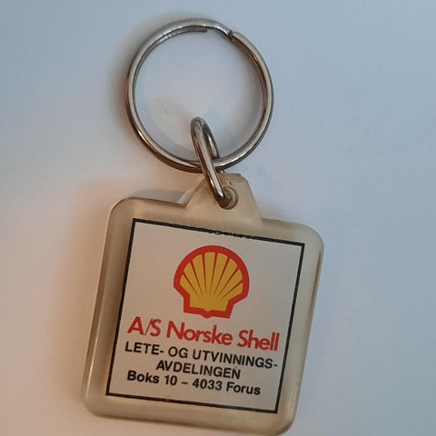A/S Norske Shell - Lete- og utvinningsavdelingen - Nøkkelring