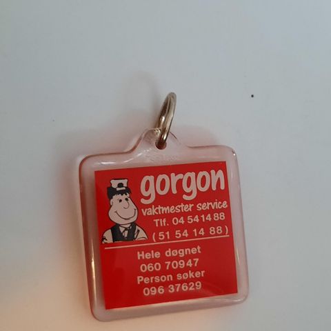 Gorgon - Vaktmester service - Nøkkelring