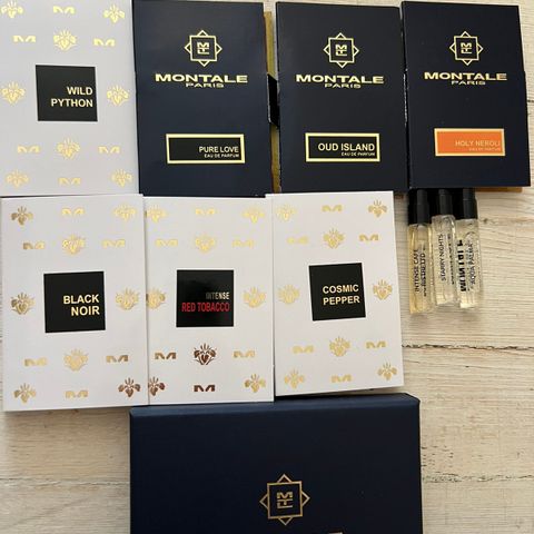 Montale og Mancera samples