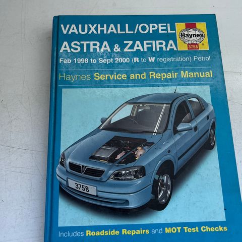 Opel Astra & Zafira Haynes