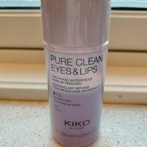 Kiko Milano Pure Clean Eyes & Lips  - ny og forseglet