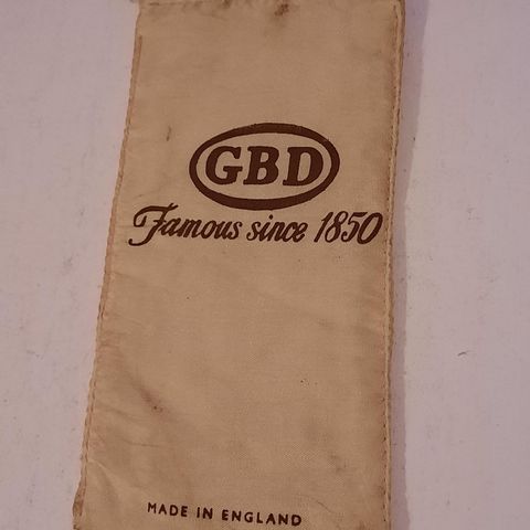 GBD - Famous since 1850 - Pose / Etui til pipe