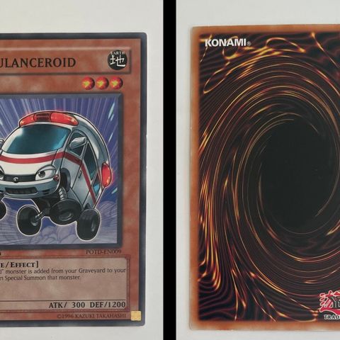 Yu-Gi-Oh! common Ambulanceroid 1st edition #EN009 Power of the Duelist