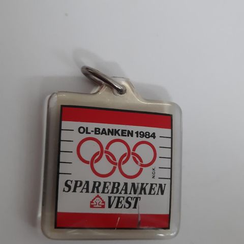 OL-Banken 1984 - Sparebanken vest - Nøkkelring
