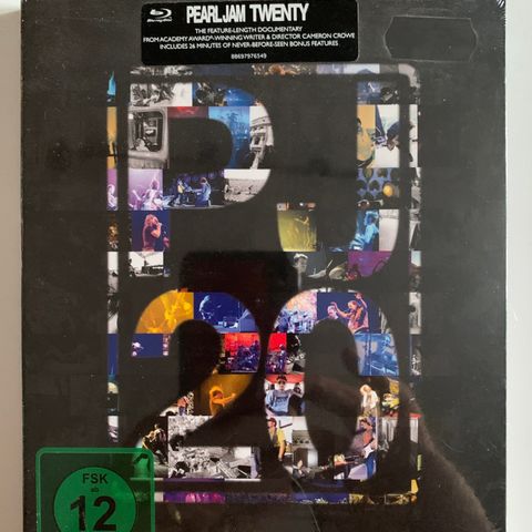 Pearl Jam Twenty - The Motion Picture (ny i plast)