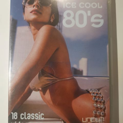 Ice Cool 80's - 18 classic videoes (DVD, i plast)