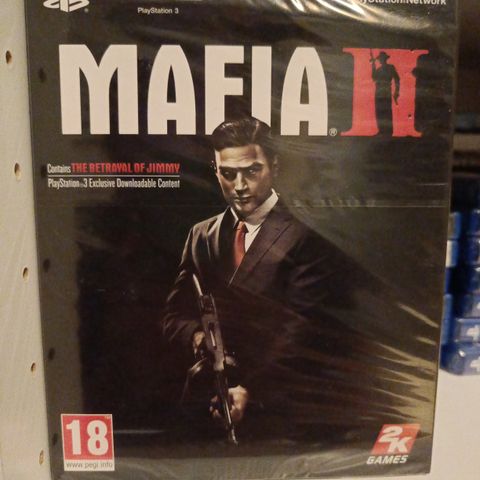 Skrotfot: Mafia II Contains The Betrayal of Jimmy Ny/forseglet