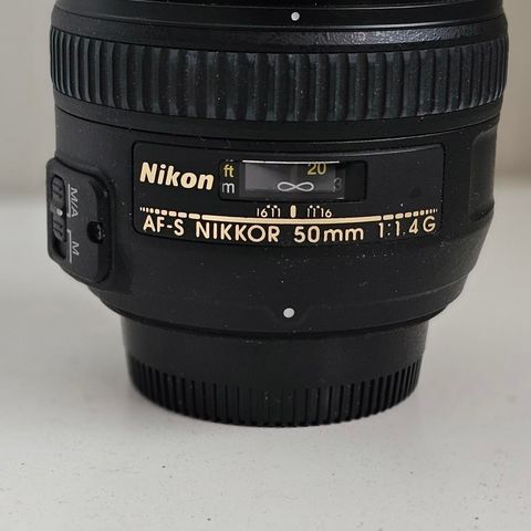 Nikon Nikkor AF-S 50MM 1/4G