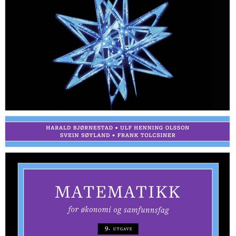 Matematikk for økonomer