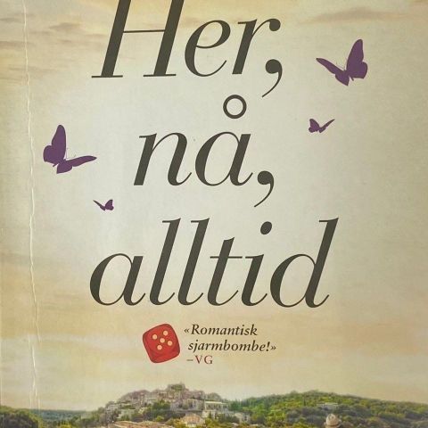 Catherine Isaac: "Her, nå, alltid". Roman. Paperback