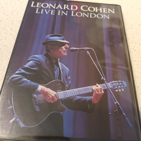 "LEONARD COHEN" - 2 stk. musikk-DVD´er