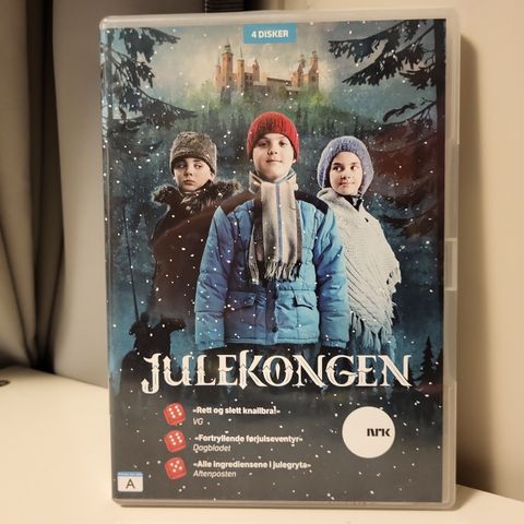 Julekongen adventskalender serien Kjent fra NRK + Full Rustning