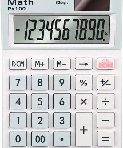 KALKULATOR MATH PS 100 (har totalt 240 stk)